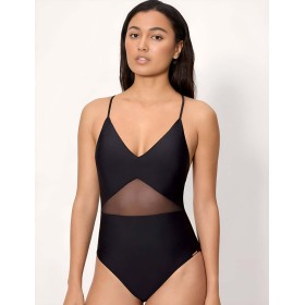 Чёрный закрытый купальник Ysabel Mora COCONUT 83280, Цвет: чёрный, Размеры: 85B