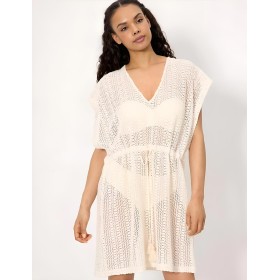Ажурная туника Ysabel Mora CREAM 86266 кремовый, Цвет: кремовый, Размеры: UN