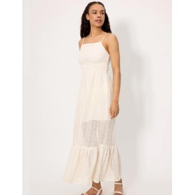 Длинное пляжное платье Ysabel Mora CREAM 86285 кремовый, Цвет: кремовый, Размеры: S