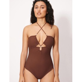Слитный купальник Ysabel Mora SAND 83360 коричневый, Цвет: коричневый, Размеры: 85B