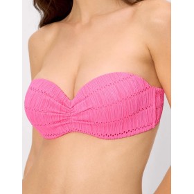 Пляжный бюст-бандо Ysabel Mora STRAWBERRY 83214 розовый, Цвет: розовый, Размеры: 85C