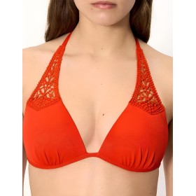 Купальный лиф с вязанными бретелями Ysabel Mora SUNSET 83322 коралл, Цвет: коралл, Размеры: 85B