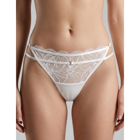 Кружевные стринги Amelie ANGELA 2617-1 белый, Цвет: белый, Размеры: XS