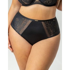 Трусы высокие Kris Line NOA briefs high waist, Цвет: черный, Размеры: 3XL