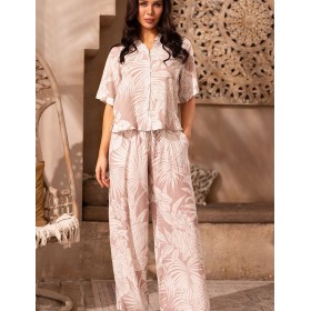 Комплект из тканой вискозы Mia-Amore TELMA 5786, Цвет: латте, Размеры: L