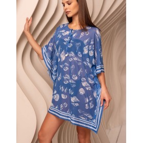 Короткая туника Mia-Amore UNDINA 2401, Цвет: синий, Размеры: L/XL