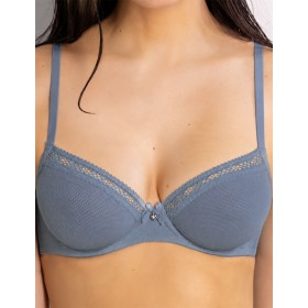 Бюстгальтер с мягкой чашкой Sielei DARLING 1870 denim, Цвет: denim (джинсовый), Размеры: 80D
