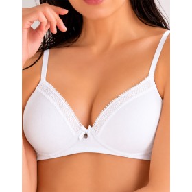 Бюстгальтер пуш-ап без косточек Sielei DARLING 1876 bianco latte, Цвет: bianco latte (белый), Размеры: 75B