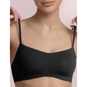 Бюстгальтер топ из хлопка Infiore NATURALFIT 772 nero, Цвет: nero (черный), Размеры: 75B