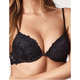 Кружевной бюстгальтер пуш-ап Infiore PIZZO 5000 nero, Цвет: nero (черный), Размеры: 65B