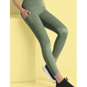 Леггинсы с карманами Sielei AKTY AT04 verde militare, Цвет: verde militare (хаки), Размеры: S