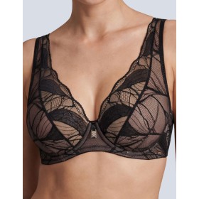 Кружевной бюстгальтер Alles RICH ENOUGH M Plus Bralette черный, Цвет: черный, Размеры: 100B