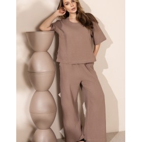 Комплект с брюками Mia-Amore NANCY 6034 шоколадный, Цвет: шоколадный, Размеры: 2XL