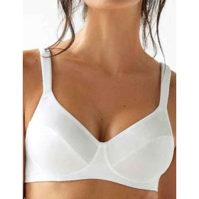 Гладкий мягкий бюстгальтер Sielei PLUS 2542 bianco, Цвет: bianco, Размеры: 95C