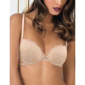 Бюстгальтер с пуш-ап Sielei WONDER LACE 2444 cipria, Цвет: cipria (телесный), Размеры: 75B
