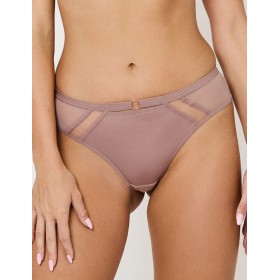 Трусики бразилиана Subtille BUTTERFLY MOCCA mini, Цвет: мокка, Размеры: M