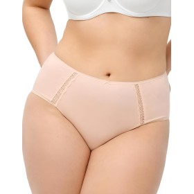 Трусы с высокой посадкой Ysabel Mora 19382 HIGH WAIST телесный, Цвет: телесный, Размеры: M