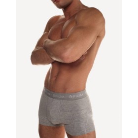 Мужские трусы боксеры Opium R07 серый меланж, Цвет: серый меланж, Размеры: S