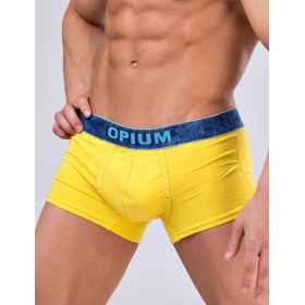 Мужские трусы боксеры Opium R-109 желтый, Цвет: желтый, Размеры: 3XL
