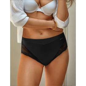 Трусы слипы Janira CHARM SKIN COTTON Slip 1032084 black, Цвет: black (черный), Размеры: L