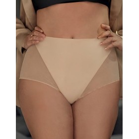 Высокие трусы утяжка Janira SKIN FIRMING Slip 1031428 dune, Цвет: dune (песочный), Размеры: L