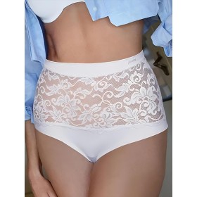 Высокие трусы слипы Janira ANGIE High Slip 1032370 white, Цвет: white (белый), Размеры: L