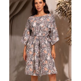 Туника из принтованного муслина Mia-Amore DAISY 5823, Цвет: мультицвет, Размеры: L/XL