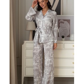 Пижама из вискозы Mia-Amore KANTI 5866, Цвет: мультицвет, Размеры: M
