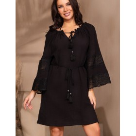 Туника с широким рукавом Mia-Amore LARNACA 5753 черный, Цвет: черный, Размеры: L/XL