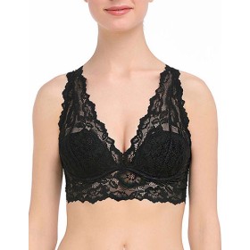 Кружевной бралетт Mioocchi VIVIAN 7585 nero, Цвет: nero (черный), Размеры: 70B