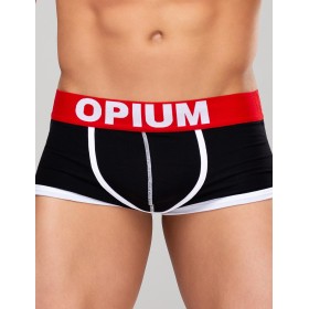 Мужские укороченные боксеры Opium R-139 черный, Цвет: черный, Размеры: XL