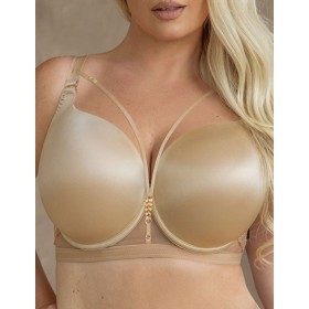 Формованный бюстгальтер бюстье Kris Line FIORE smoothbra телесный, Цвет: телесный, Размеры: 65G