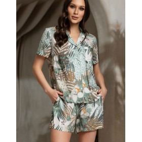 Пижама с шортами Mia-Amore LIANORA 5855, Цвет: мультицвет, Размеры: 2XL