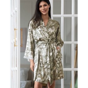 Короткий халат-кимоно Mia-Amore ANTONIA 4973, Цвет: мультицвет, Размеры: 2XL/3XL