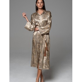 Платье-рубашка на пуговицах Mia-Amore DALIA 4818, Цвет: мультицвет, Размеры: 2XL