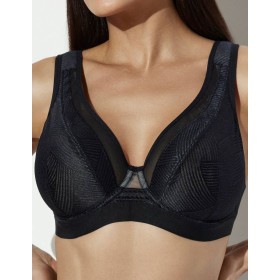Бюстгальтер бралетт Ava COMFORT 2307 M black, Цвет: черный, Размеры: 100B