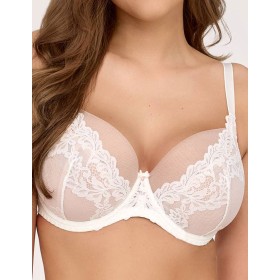 Бюстгальтер с кружевной чашкой Ava ANGELIC 2237 M creamy beige, Цвет: экрю, Размеры: 70E
