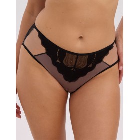 Трусы слипы Gaia 1345 VIOLETA figi черный, Цвет: черный, Размеры: 2XL