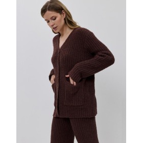 Женский комплект с брюками Aruelle BLAIR SET, Цвет: коричневый, Размеры: XS