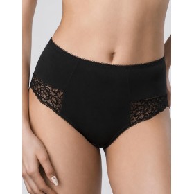Трусы слипы-миди Honey H34-17-K чёрный, Цвет: чёрный, Размеры: L