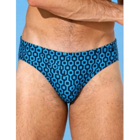Мужские пляжные плавки Jolidon B4I / BL4I принт, Цвет: NI6_принт, Размеры: 4XL