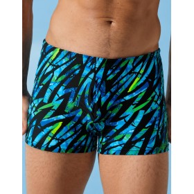 Мужские плавки боксеры Jolidon B11I / BL11I голубой/черный, Цвет: NI5_голубой/черный, Размеры: XL