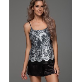 Пижама топ с шортами Mia-Amore KARMELITA 4734, Цвет: мультицвет, Размеры: 2XL