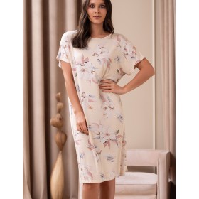 Сорочка средней длины Mia-Amore NYMPHEA 5845, Цвет: пастельный, Размеры: 2XL