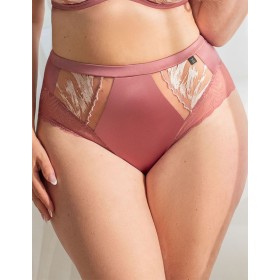Высокие трусы Kris Line LIZA high waist пудра, Цвет: пудра, Размеры: M