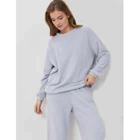 Тёплый домашний комплект Aruelle DIANNE SET, Цвет: светло-голубой, Размеры: S