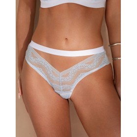 Трусы бразилиана-миди Kinga BREEZE BLUE 1262/2-P, Цвет: голубой, Размеры: XS