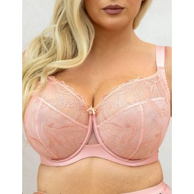 Бюстгальтер с подкроем Kris Line SUGAR soft full cup розовый, Цвет: розовый, Размеры: 100D