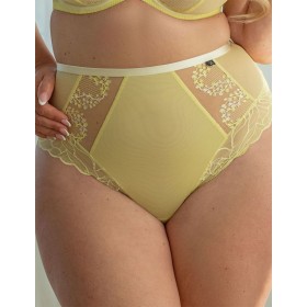 Высокие трусы Kris Line LIMONCELLO high waist лимон, Цвет: лимон, Размеры: XL