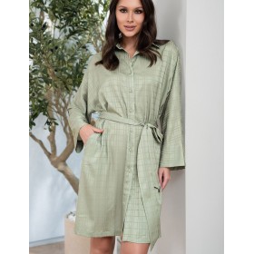 Платье-рубашка Mia-Amore TOSCANA 3937, Цвет: оливковый, Размеры: XL